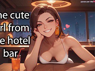 [Audio Story] Cute girl at the hotel bar [chastity]